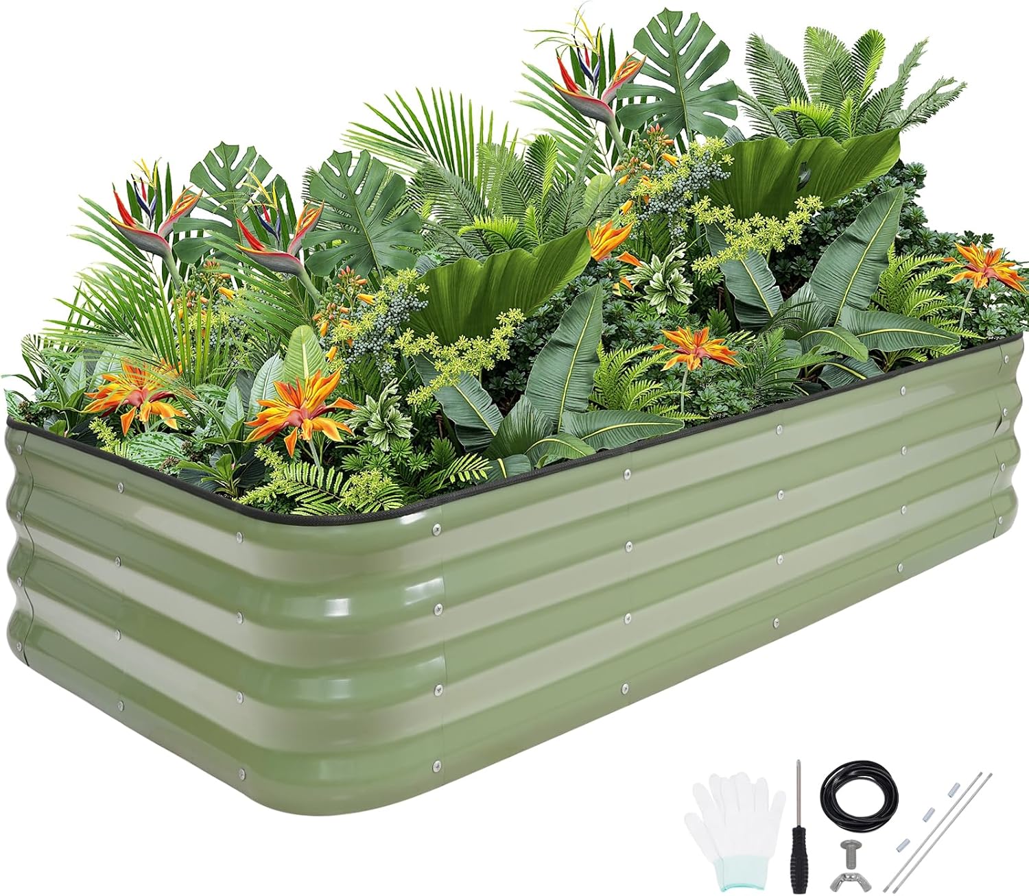 Planter Raised Metal - Raised Garden Bed & Planter Box,