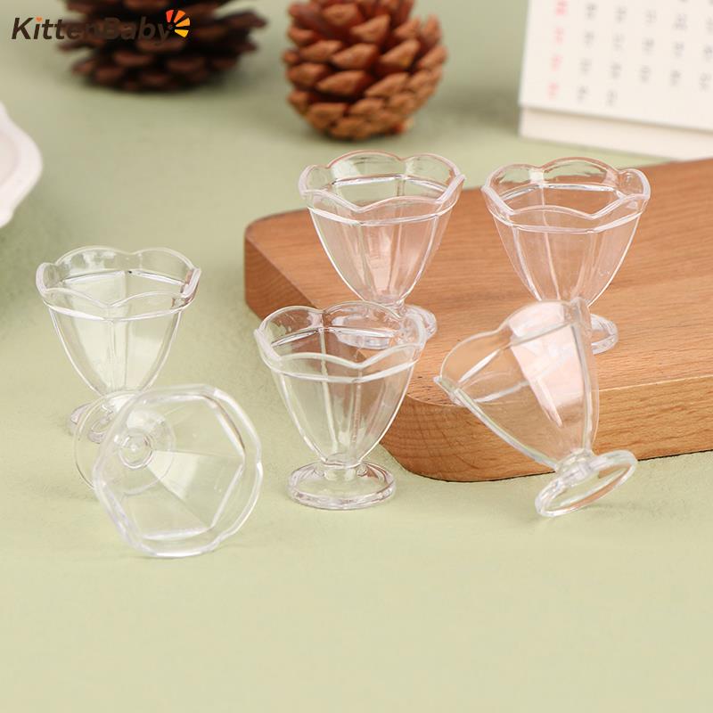 Bistro Table Set - 4Pcs-17Pcs 1:12 Scale Plate Cup Dish