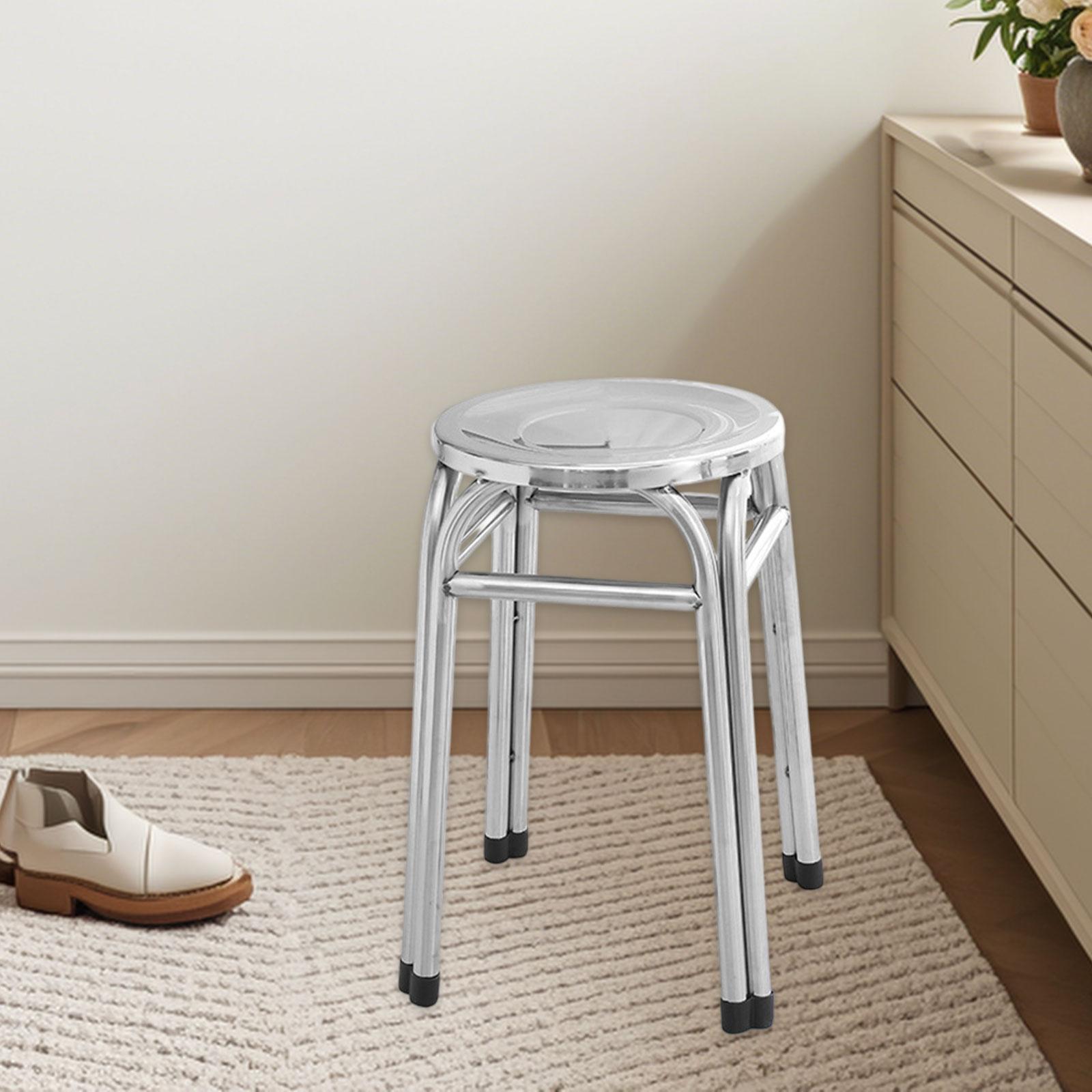 Outdoor Furniture Kitchener - Stacking Stool Backless Non Slip Sturdy