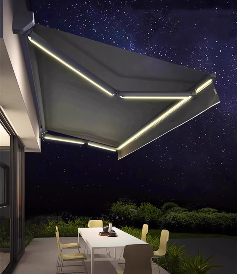 Outdoor Furniture Supplier - Classic Style Full-Box Shade Electric Retractable