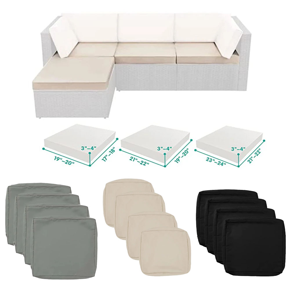 1-4 Set Sofa Cushion Outdoor G - Outdoor Furniture No Cushions review and price