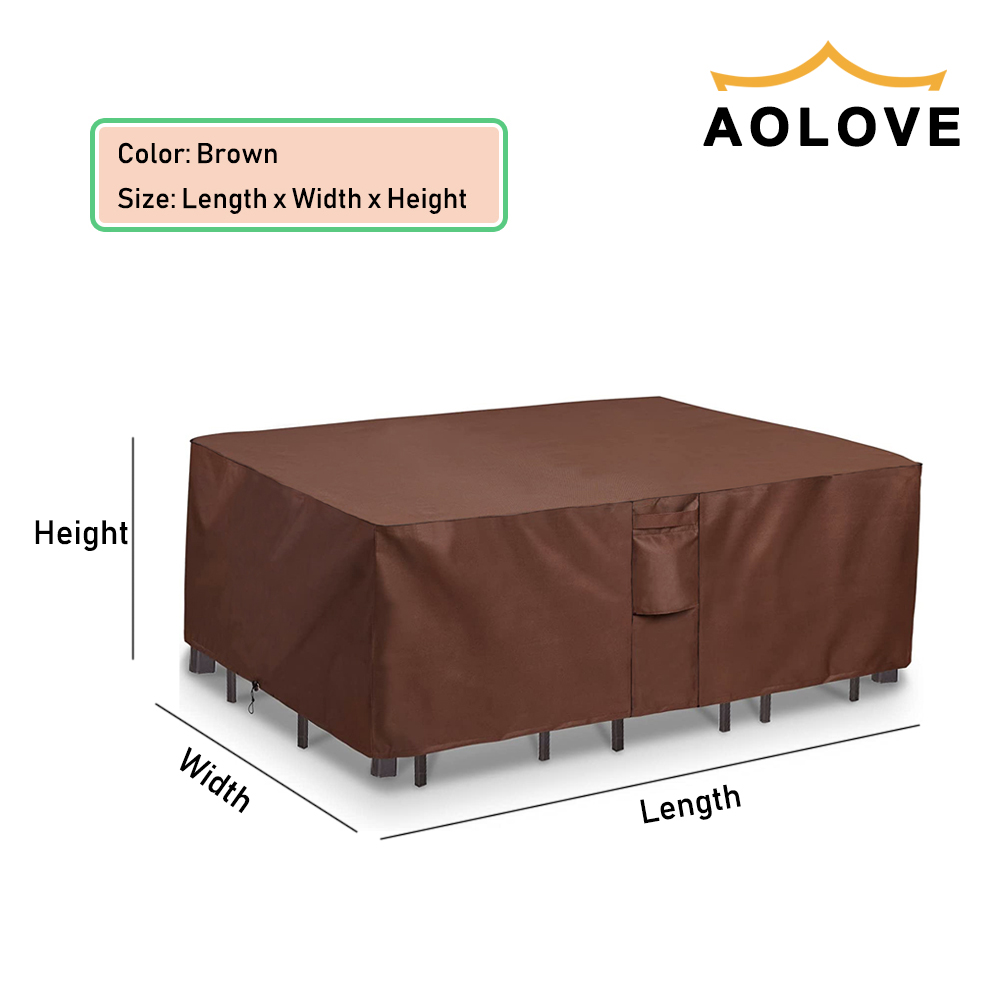 Brown 420D HEAVY DUTY Outdoor  - Outdoor Furniture Design review and price