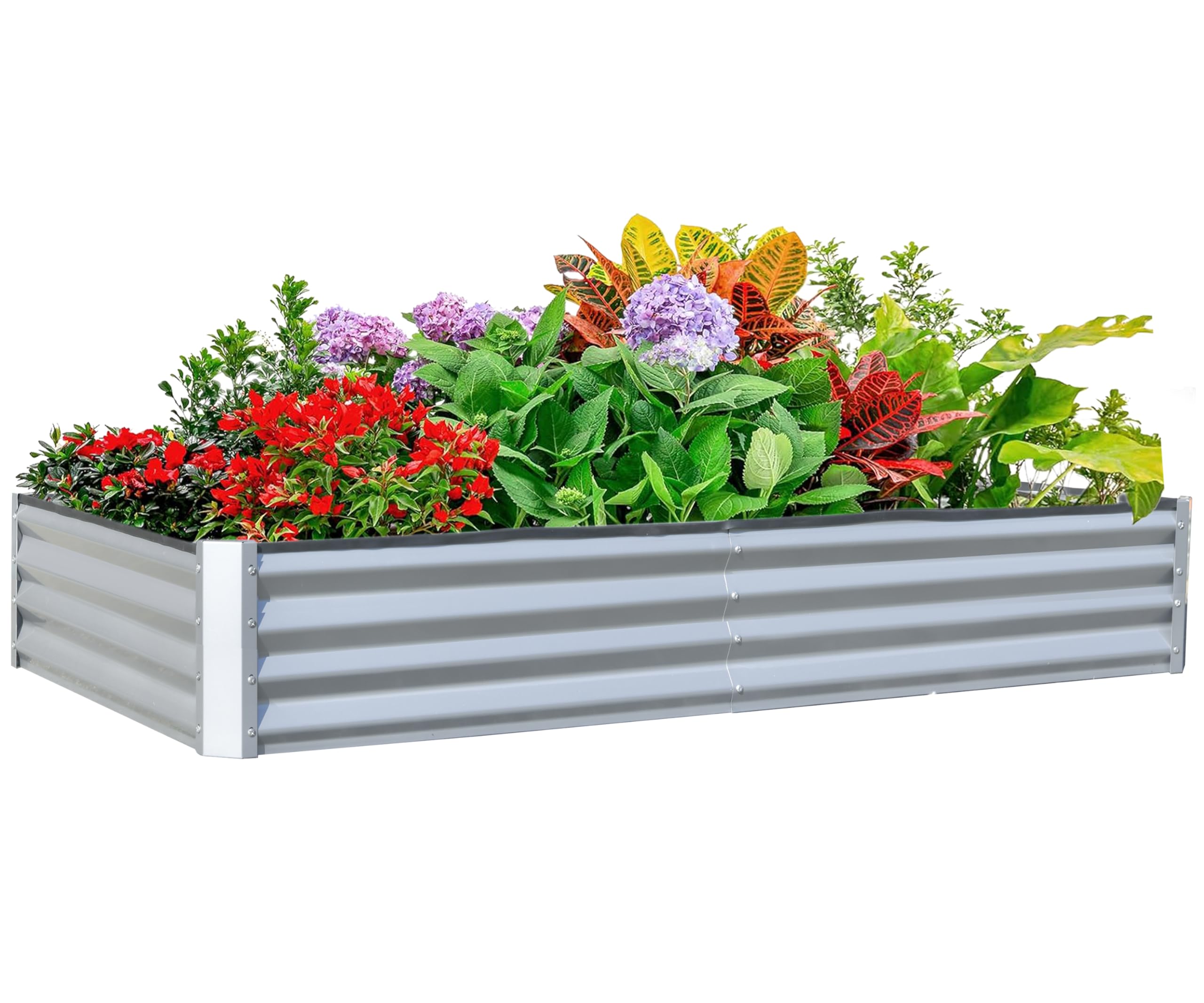 6x3x1ft Galvanized Raised Gard - Planter Raised Metal review and price