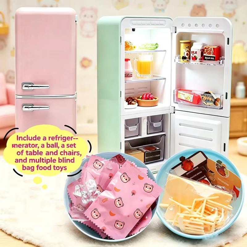 4-Color Mini Fridge Blind Box  - Bistro Table Set review and price