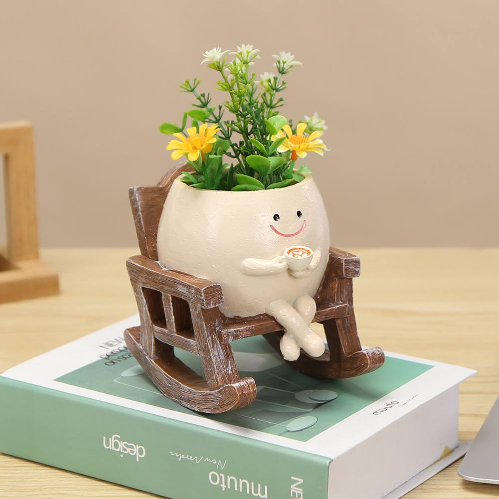 Chair/Swing Smile Face Planter - Garden Swing Chair review and price