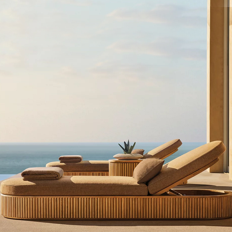 Outdoor Pool Sun Lounger Chair - Outdoor Furniture Lounge Set review and price