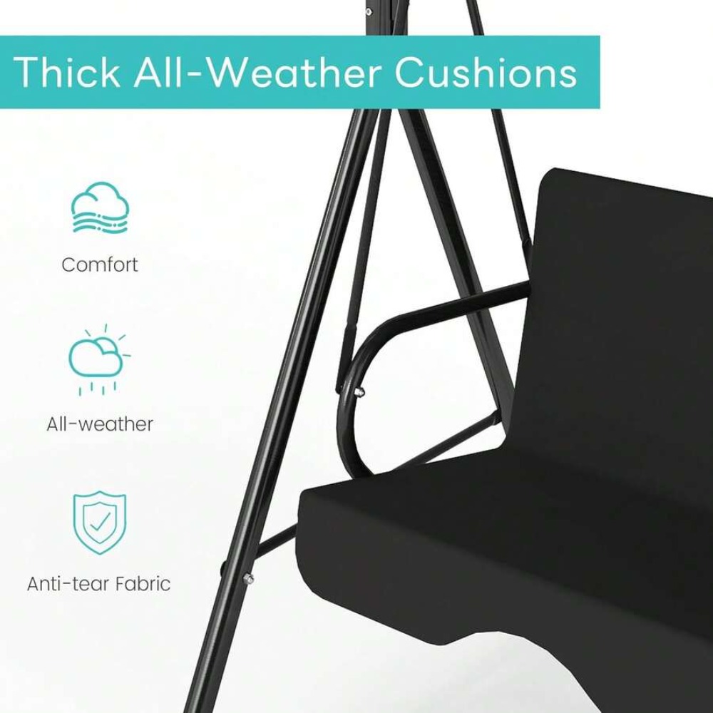 Outdoor Patio Swing Chair with - Garden Swing Chair review and price