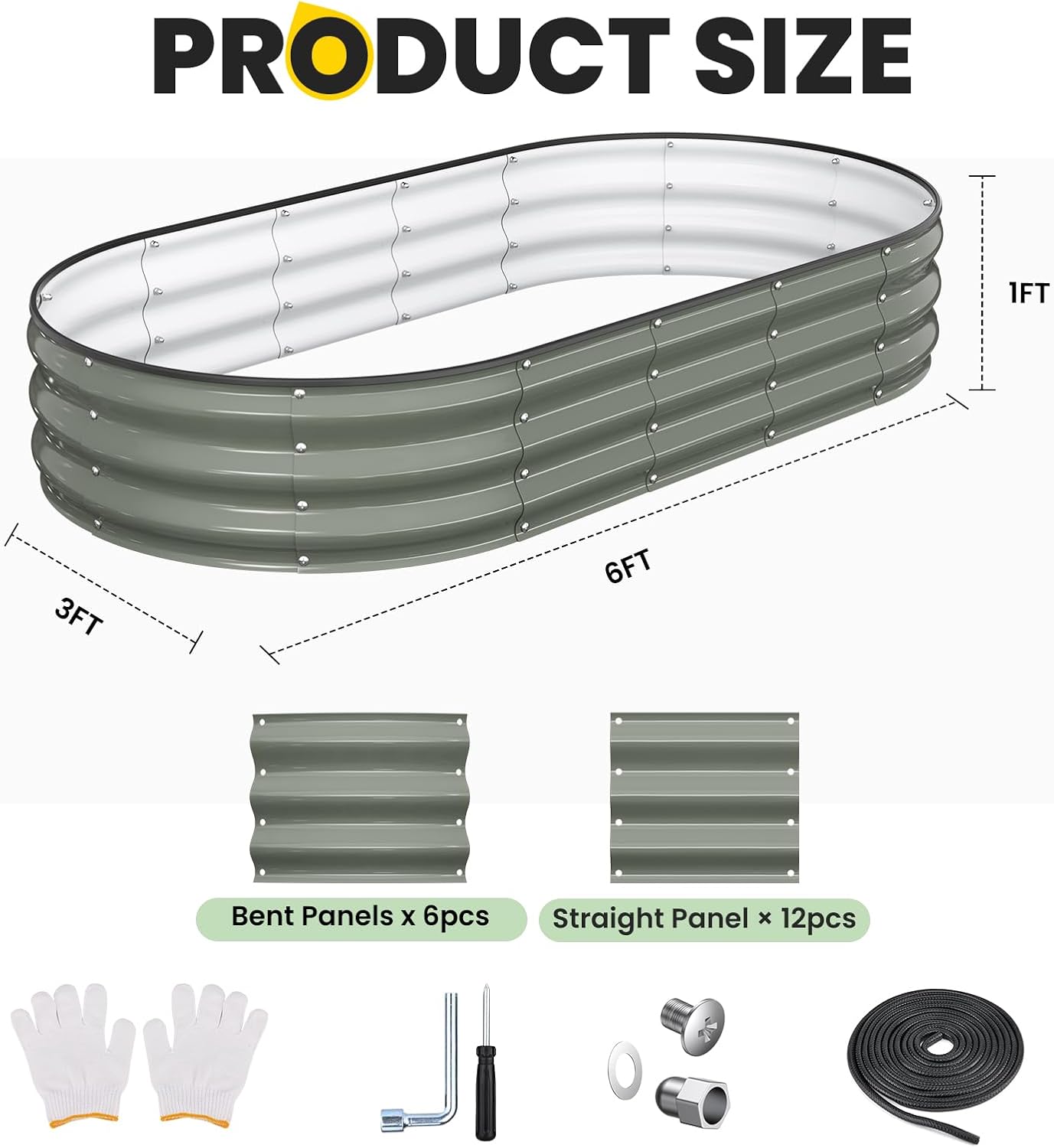 Raised Garden Bed & Planter Bo - Planter Raised Metal review and price