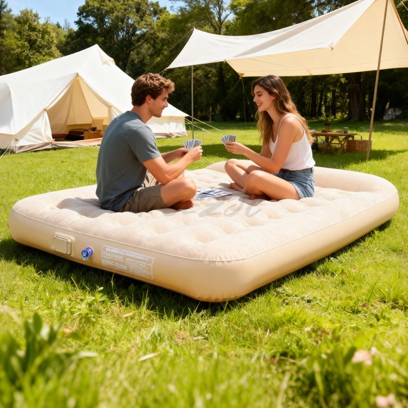 Automatic Inflatable Mattress  - Outdoor Furniture No Cushions review and price