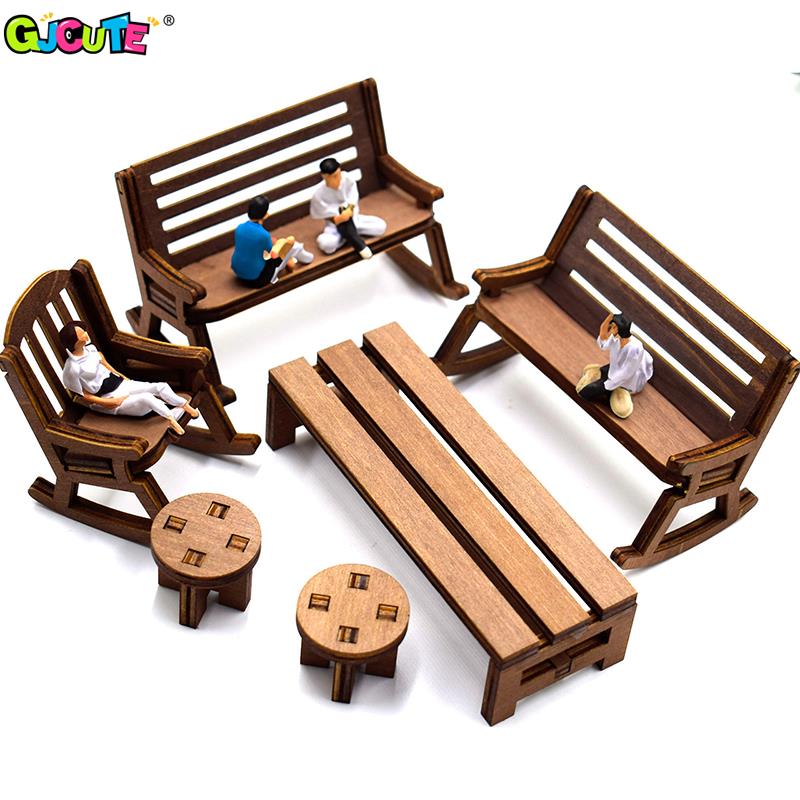 1：12 Dollhouse Mini Park Table - Bistro Table Set review and price