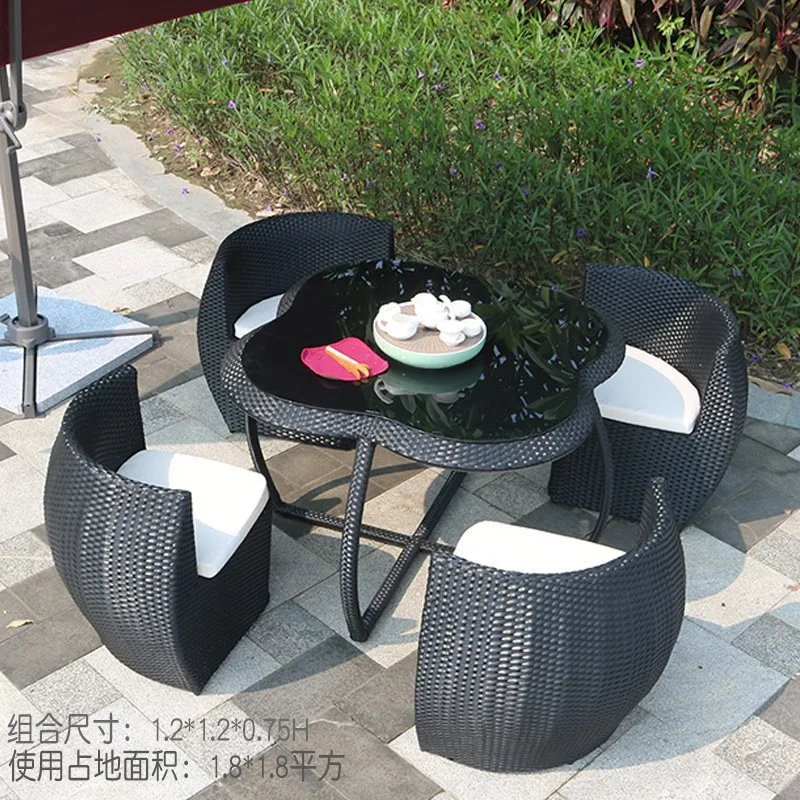 DSA outdoor rattan table and c - Outdoor Furniture Store review and price