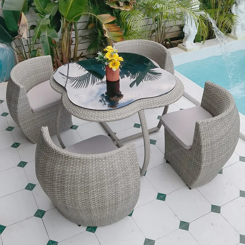 DSA outdoor rattan table and c - Outdoor Furniture Store review and price