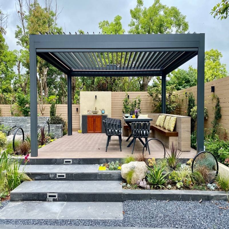 Villa Fashion Outdoor Sun Prot - Outdoor Furniture Gazebo review and price