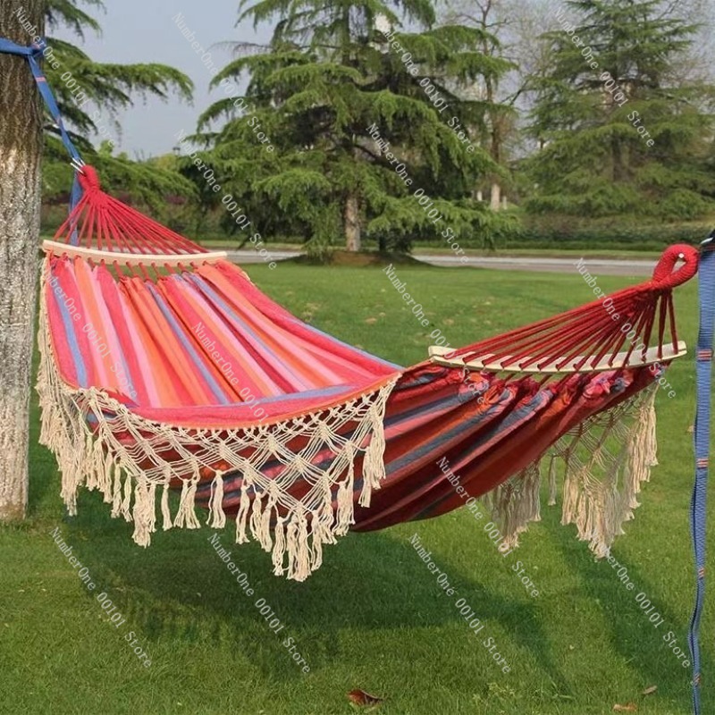 Canvas Double Hammock with Tas - Garden Swing Chair review and price