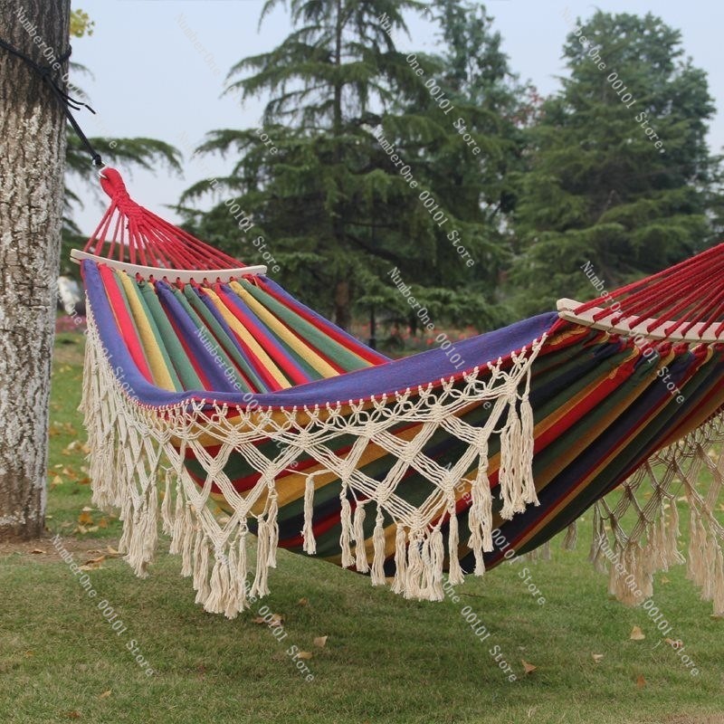 Canvas Double Hammock with Tas - Garden Swing Chair review and price