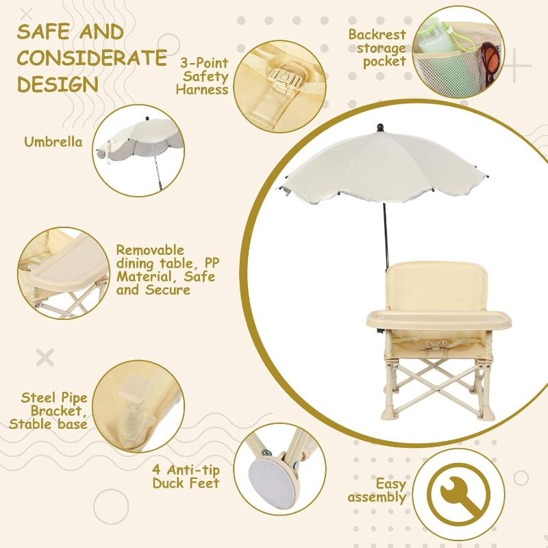 Baby Outdoor Beach Chair with  - Outdoor Furniture Dining Set review and price