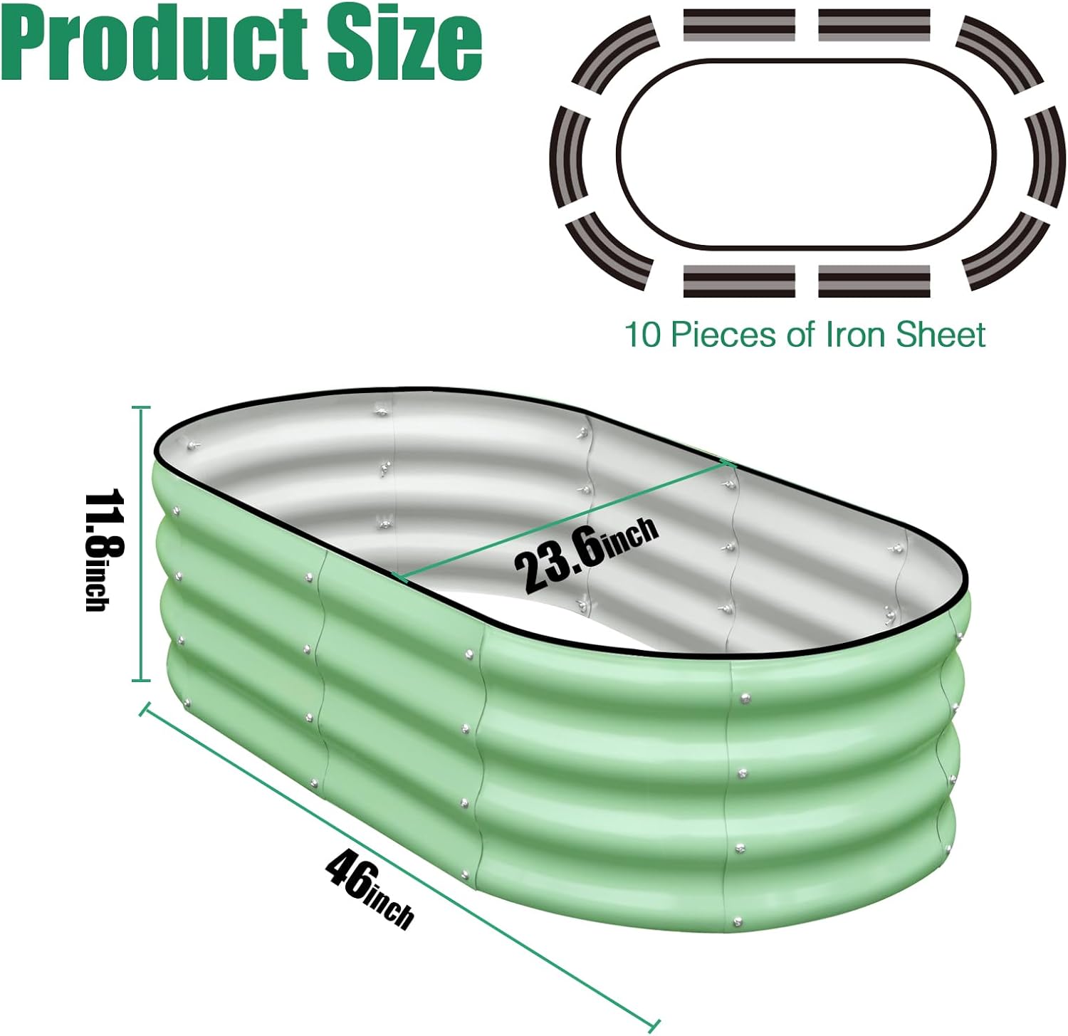 Raised Garden Bed & Planter Bo - Planter Raised Metal review and price