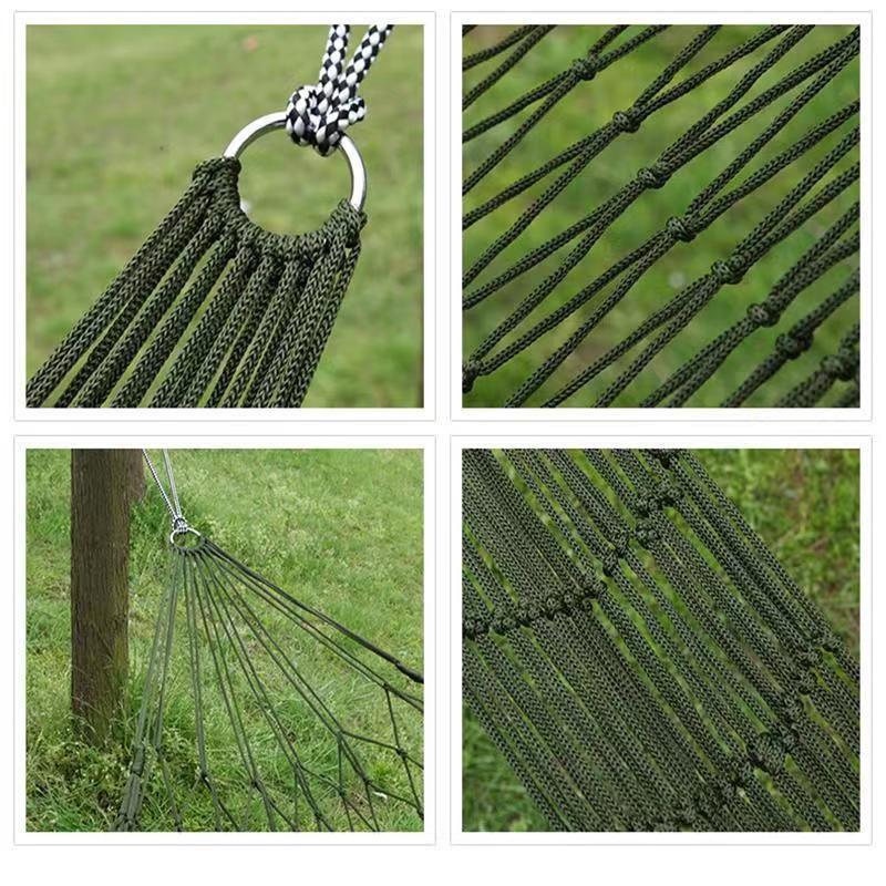 Thickened Nylon Rope Hammock f - Garden Swing Chair review and price