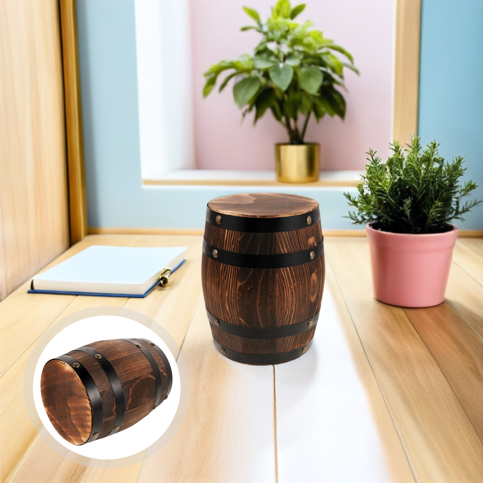 Wooden Vintage Stool Retro Out - Outdoor Furniture Decor review and price