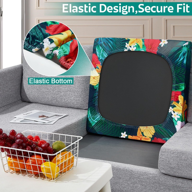 8 Pcs Elastic Tropical Printed - Outdoor Furniture No Cushions review and price