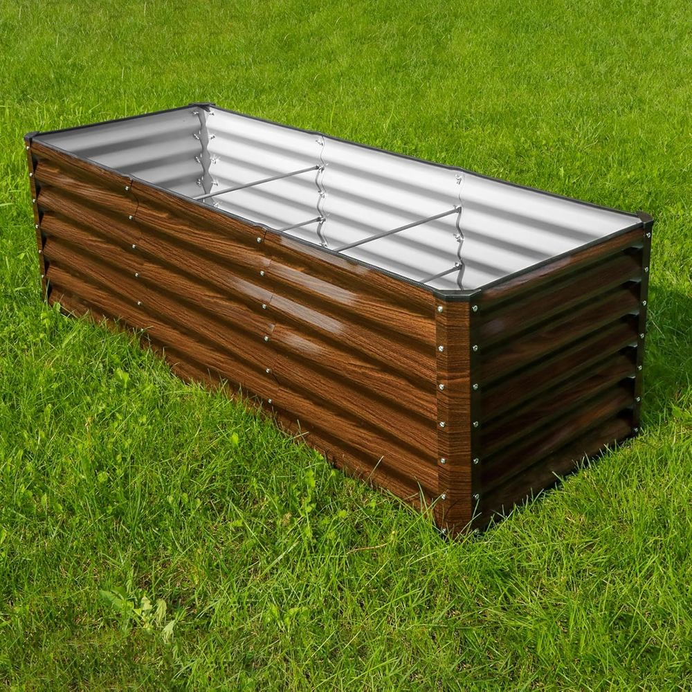 2-Pack 6x2x2T Galvanized Raise - Planter Raised Metal review and price