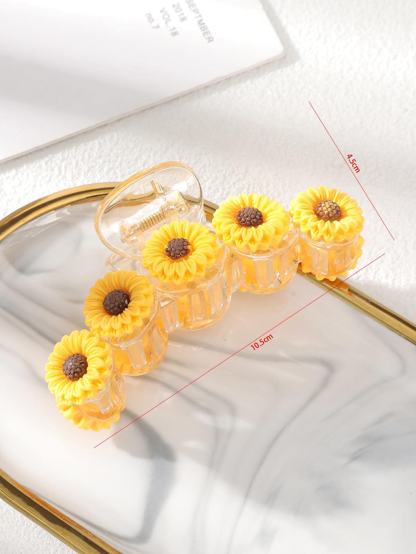 Flower Decor Hair Claw Boho Pe - Outdoor Furniture Decor review and price