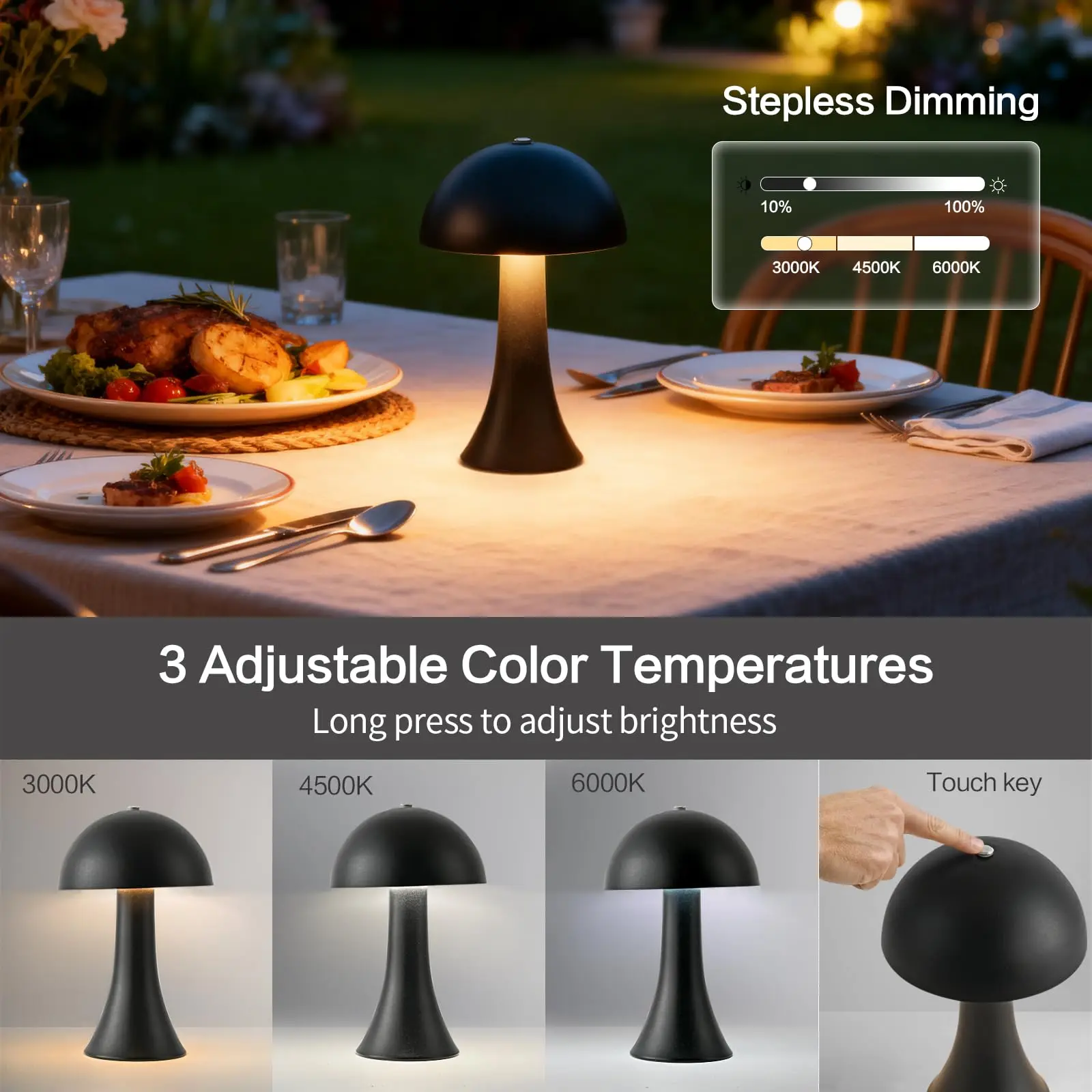 GGbingo Mushroom Table Lamp Am - Outdoor Furniture Aluminum review and price