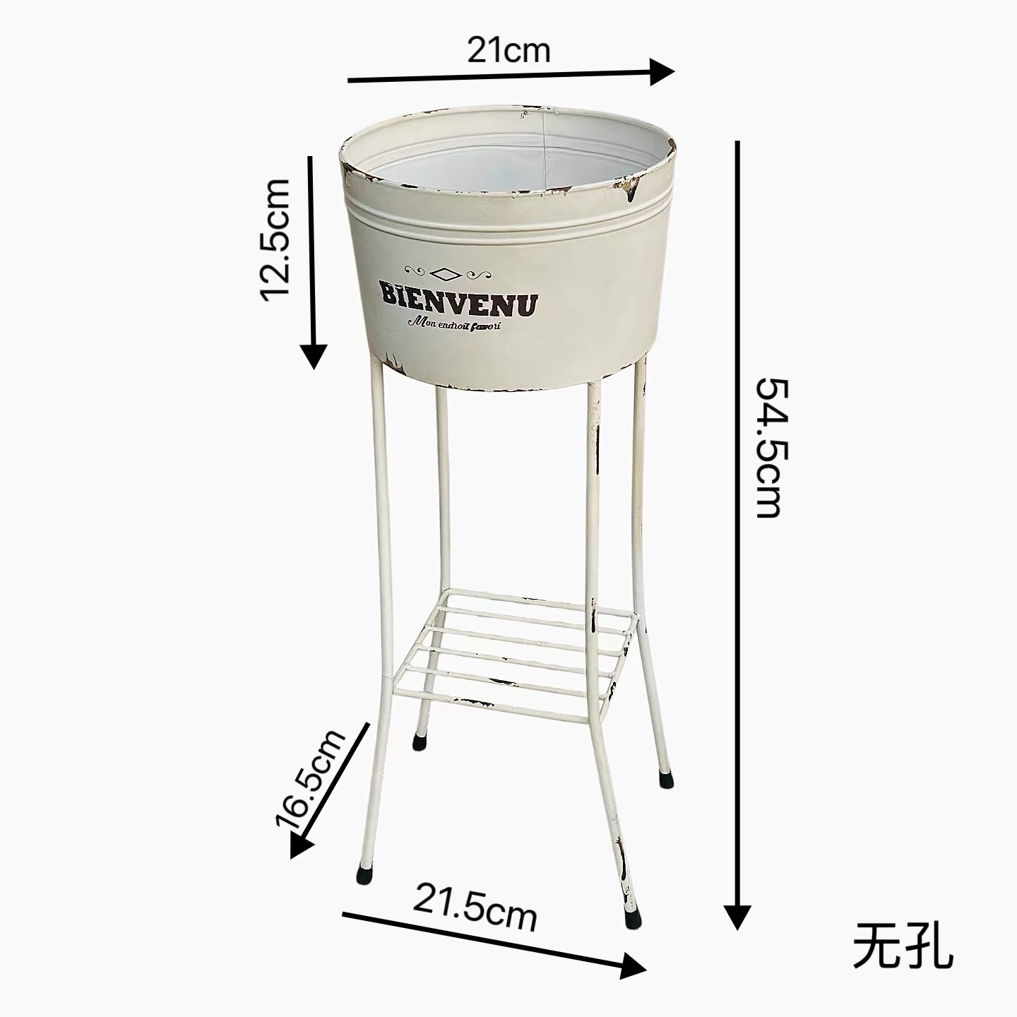 Vintage Metal Planter Stand Ru - Planter Raised Metal review and price