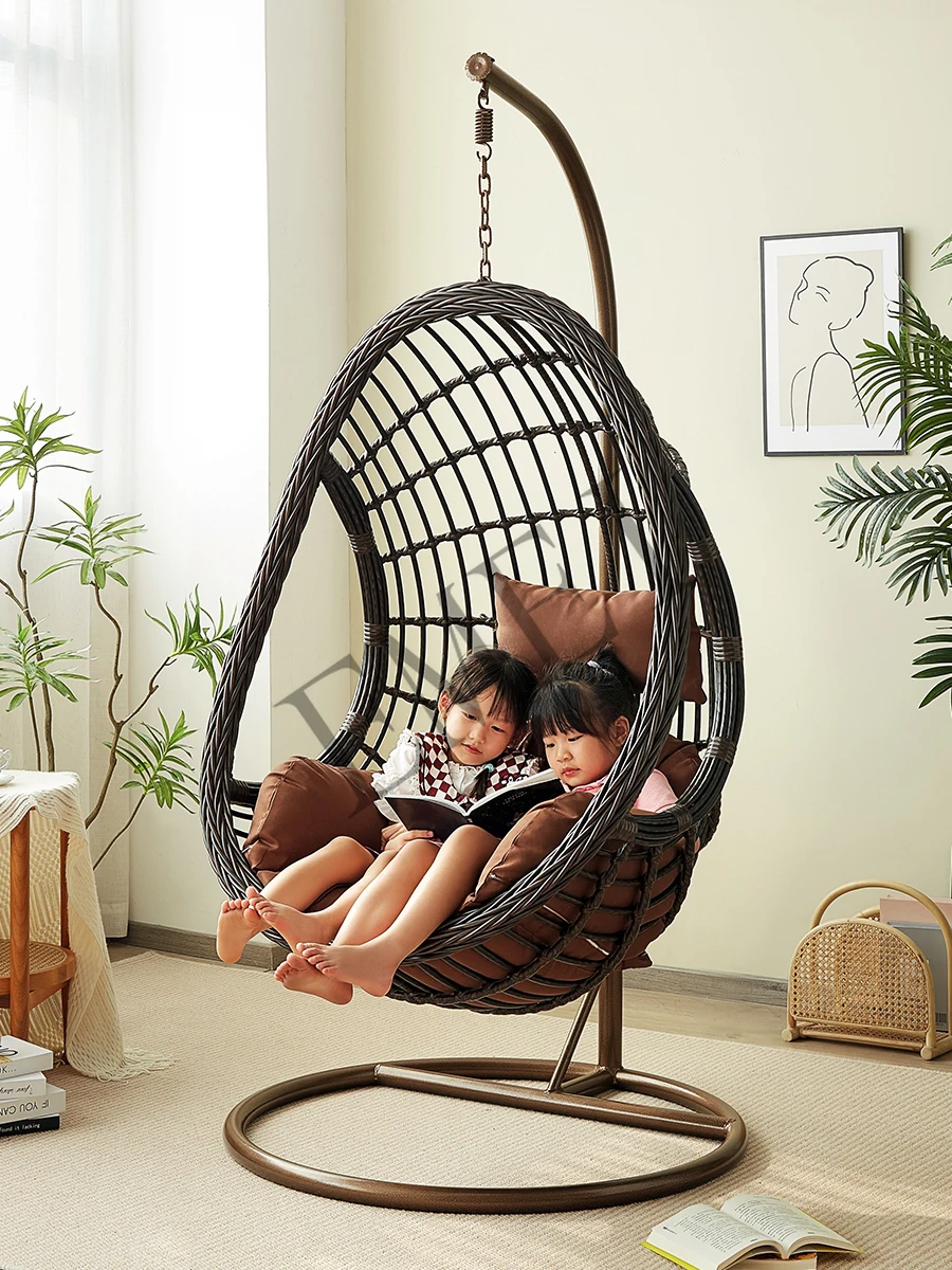 Hanging Basket Rattan Chair Sw - Garden Swing Chair review and price