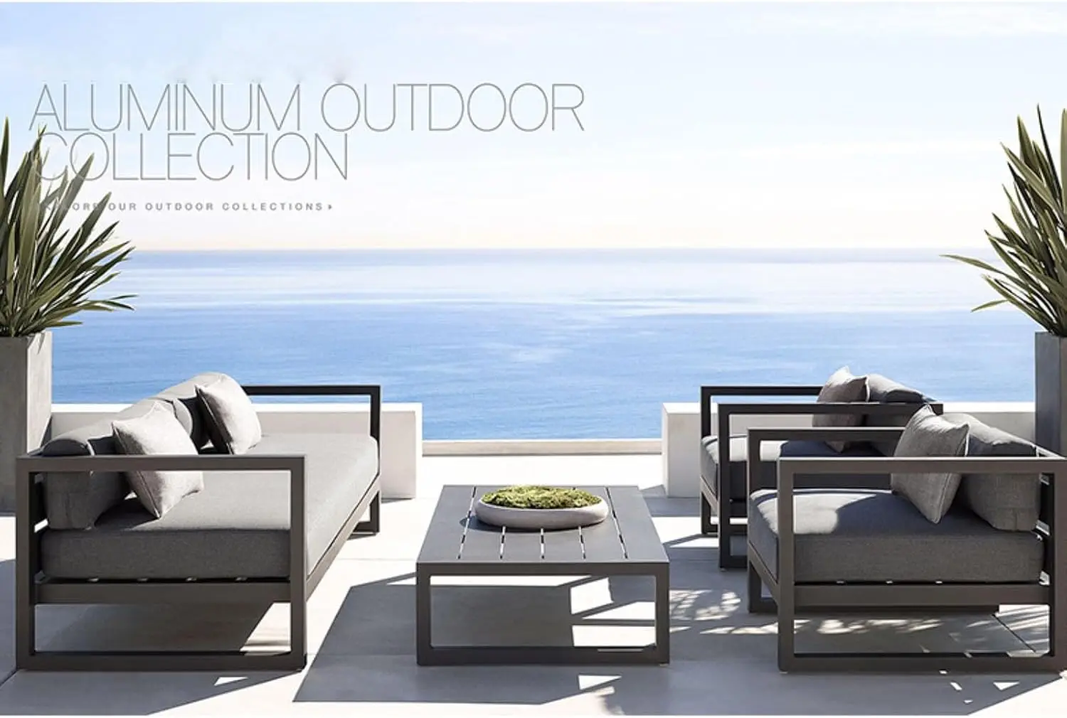 Outdoor Aluminum Modular Patio - Outdoor Furniture Loveseat review and price