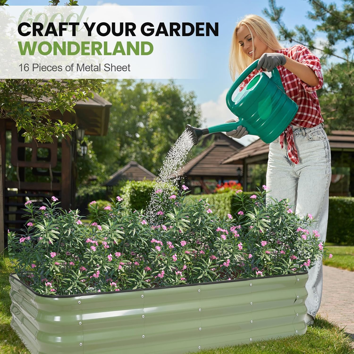 Raised Garden Bed & Planter Bo - Planter Raised Metal review and price