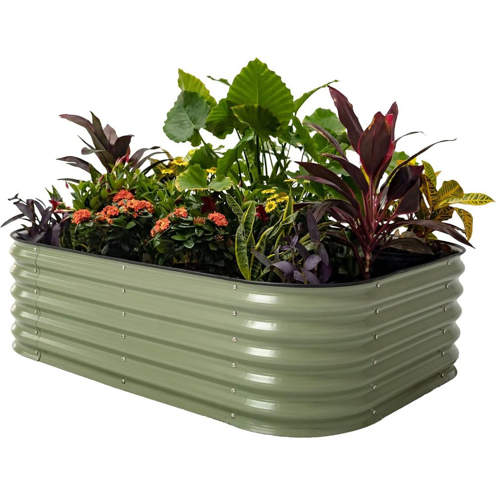 Vego garden Raised Garden Bed  - Planter Raised Metal review and price