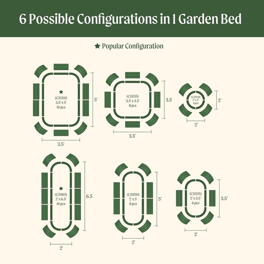 Vego garden Raised Garden Bed  - Planter Raised Metal review and price