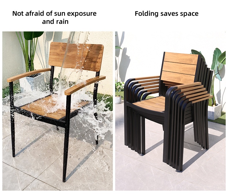 Modern Large Expandable Patio  - Outdoor Furniture Dining Set review and price
