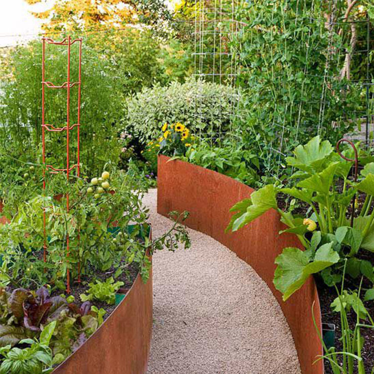 Corten Steel Raised Garden Bed - Planter Raised Metal review and price