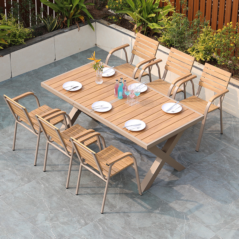 Modern Aluminum Frame Outdoor  - Outdoor Furniture No Cushions review and price