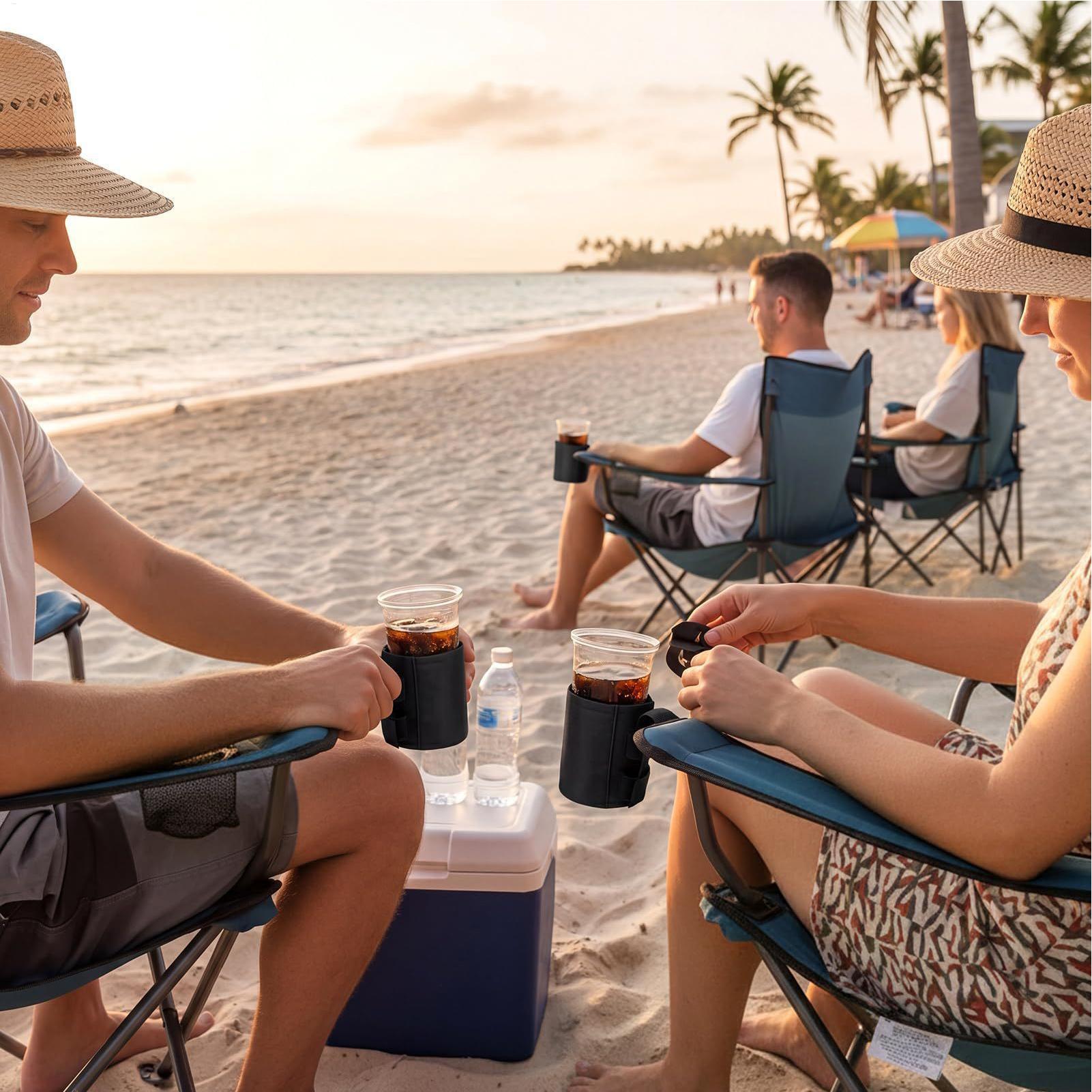 Beach Chair Cup Holder 600d Ox - Outdoor Furniture Used review and price