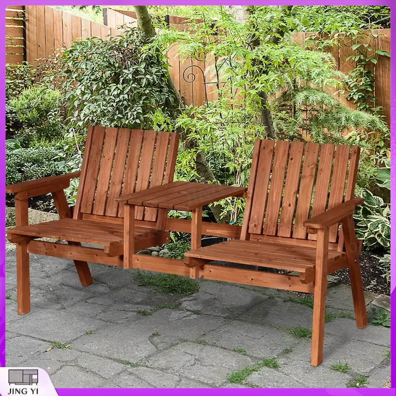 2 Seater Wooden Garden Bench O - Outdoor Furniture Loveseat review and price