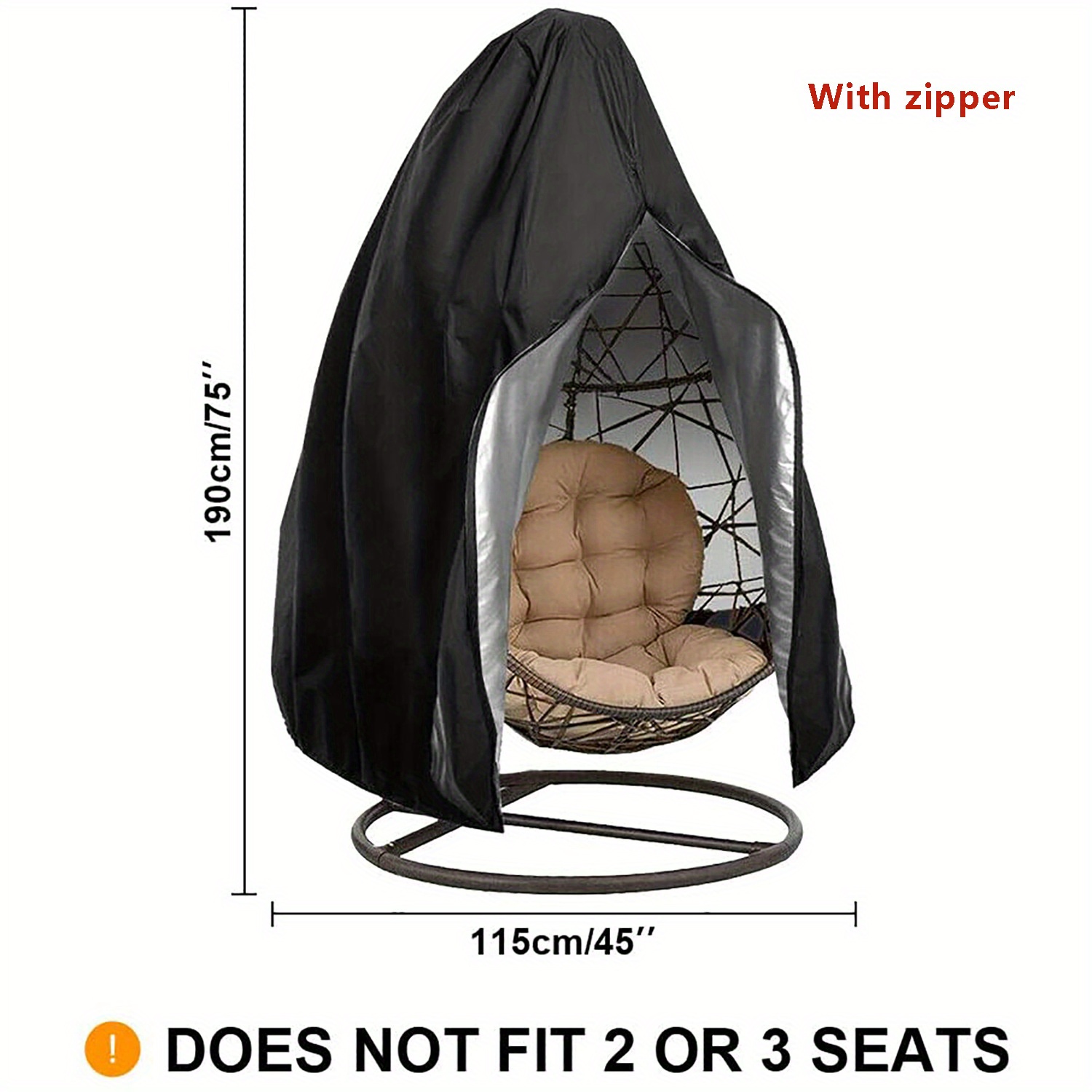 Waterproof Anti-UV Heavy Duty  - Garden Swing Chair review and price