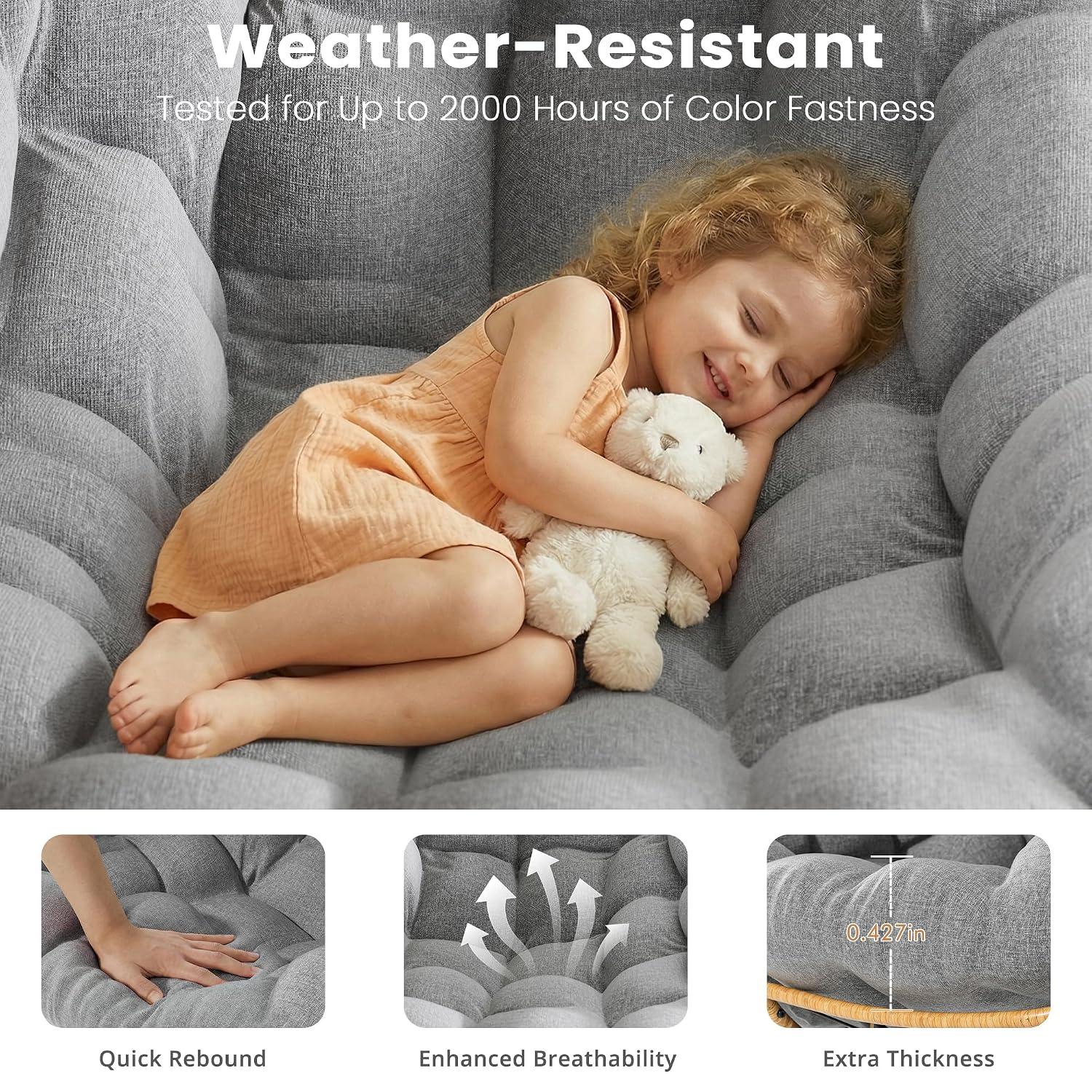 Oversized Papasan Rocking Chai - Outdoor Furniture No Cushions review and price
