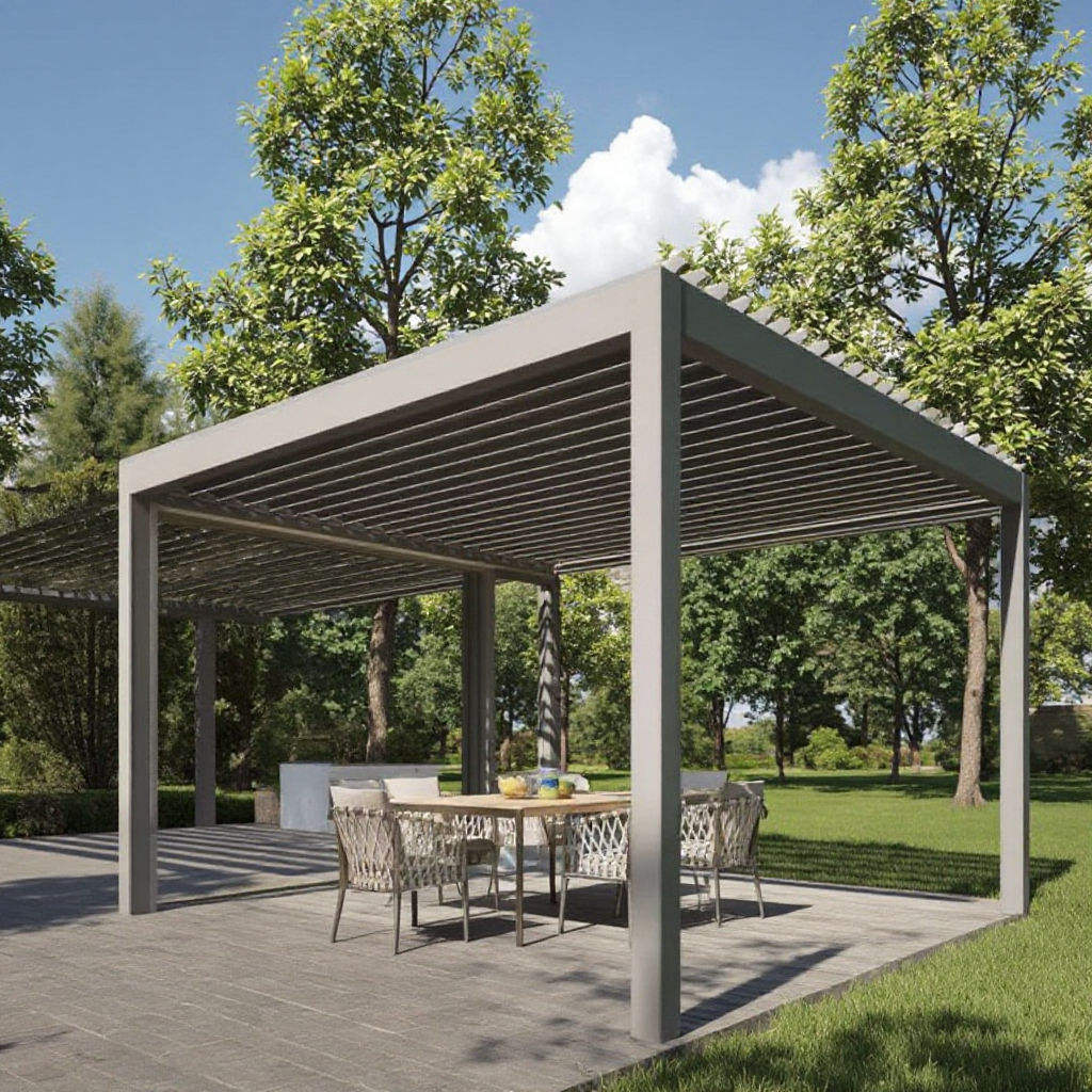 Villa Fashion Rust Proof Alumi - Outdoor Furniture Gazebo review and price